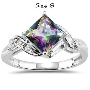Alexandrite/Mystic stone rings, Assorted sizes & prices**